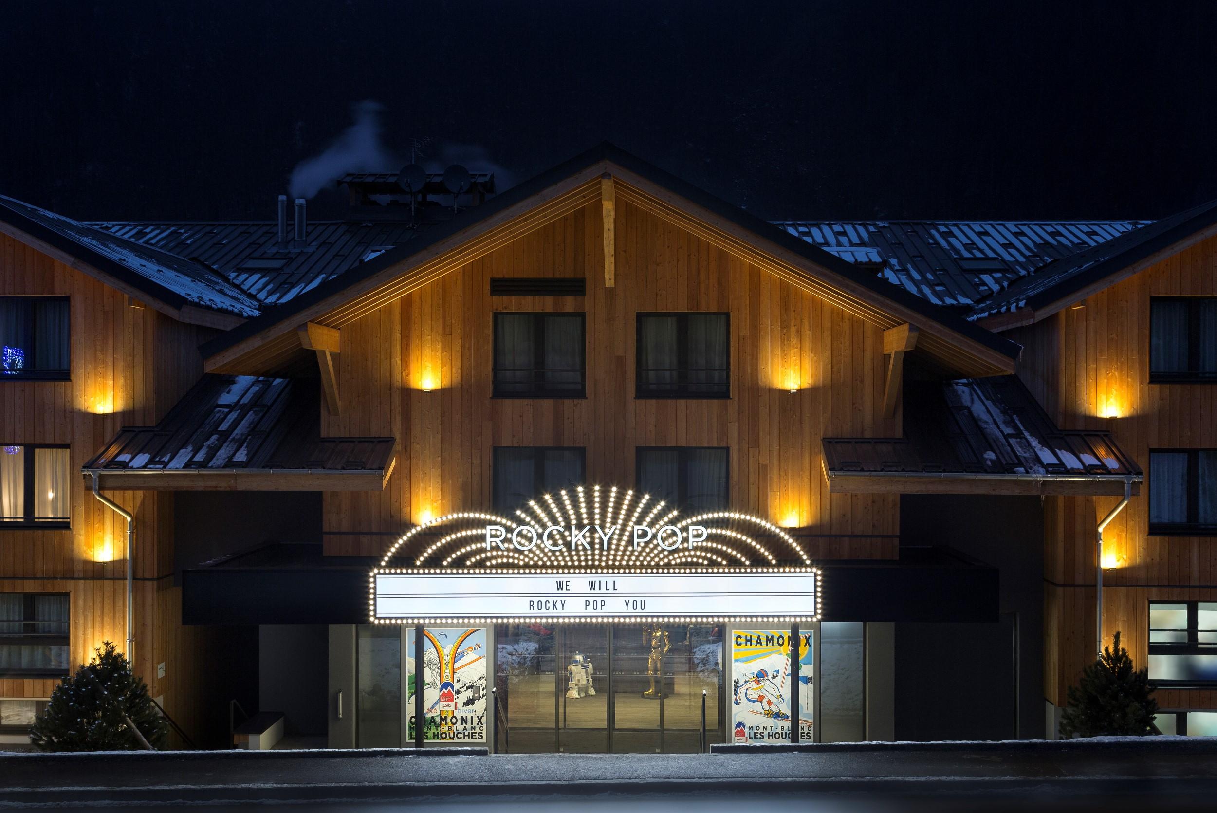 Hotel Rockypop Chamonix - Les Houches Exterior foto