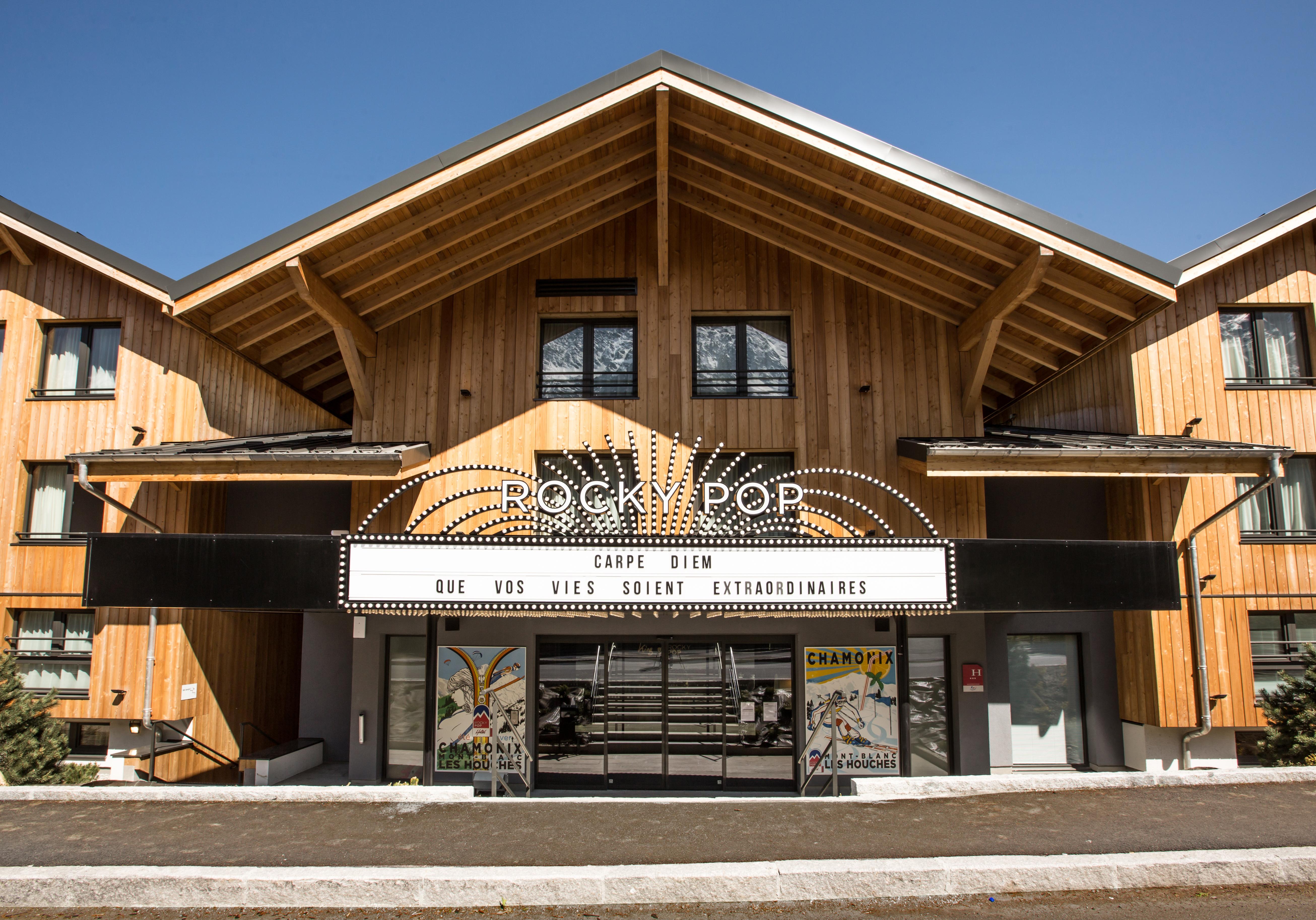 Hotel Rockypop Chamonix - Les Houches Exterior foto